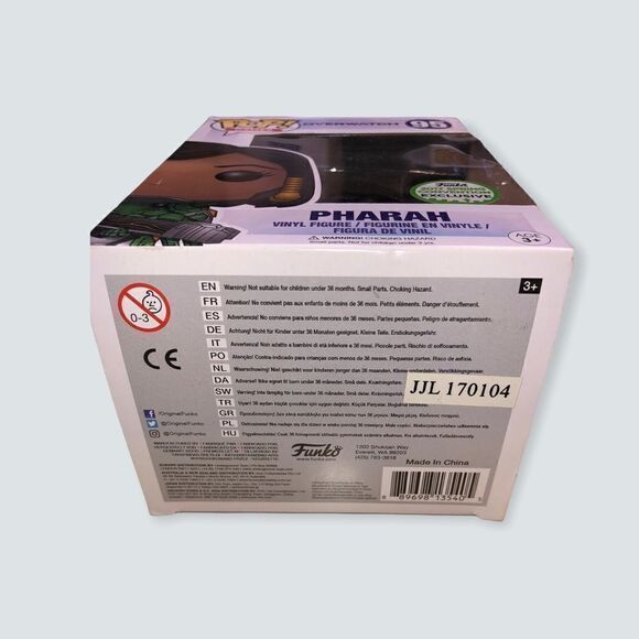 Funko Pop Games #95 Pharah Spring 2017 Exclusive Vinyl Figure Overwatch New - Picture 3 of 6